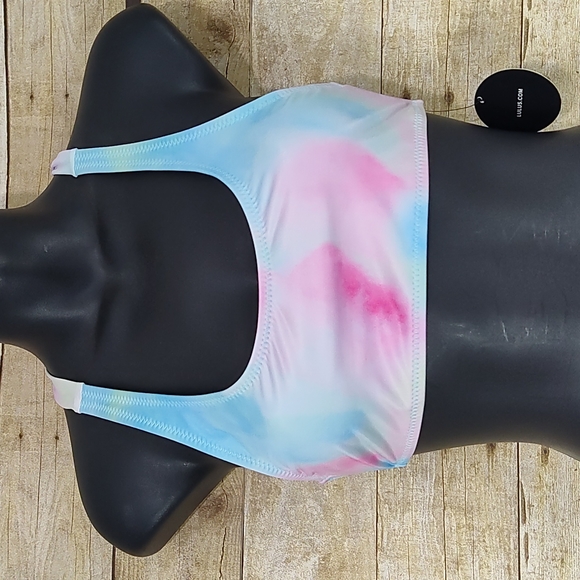 Lulus Other - Lulus Wave Crest Tie Dye Bikini Top